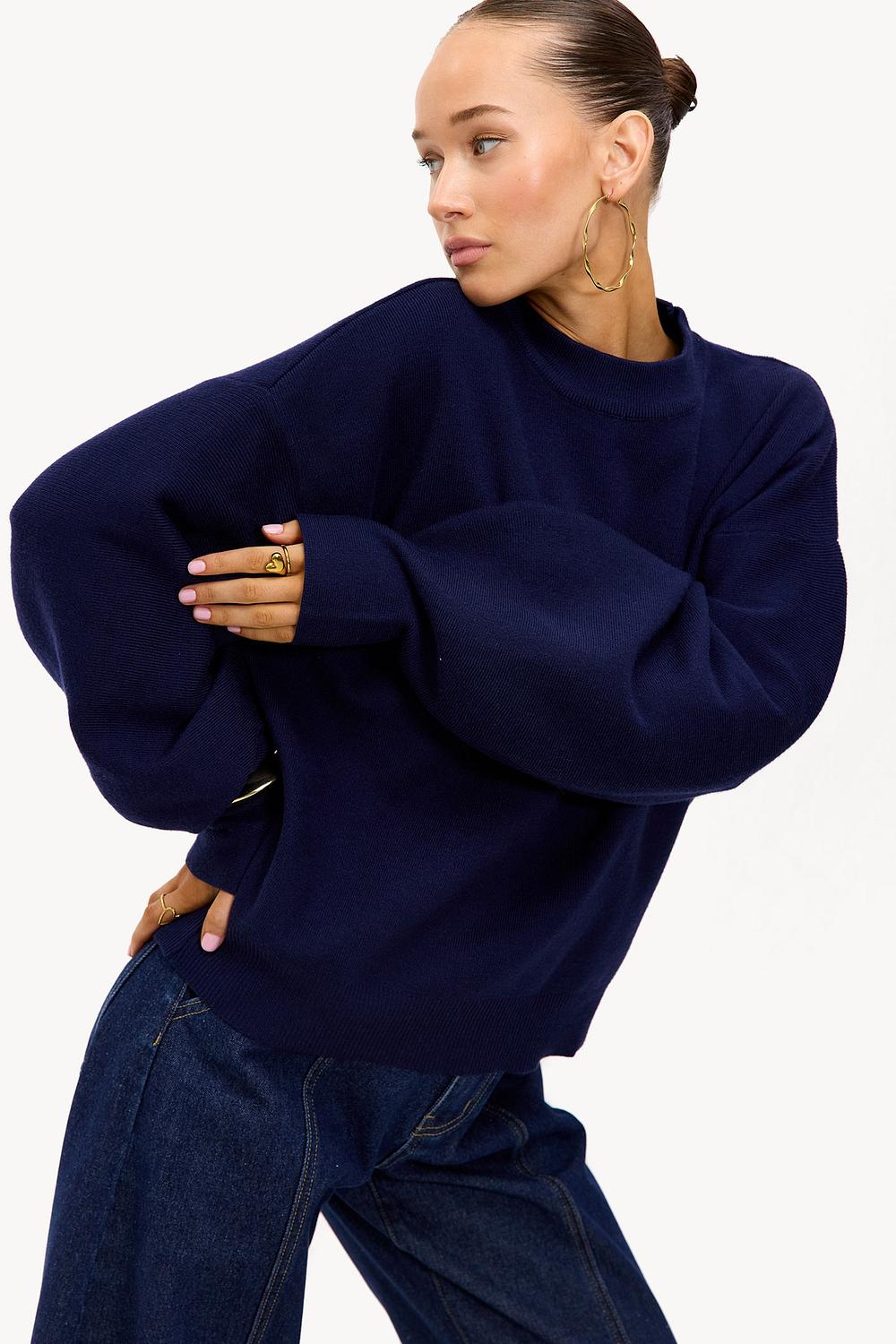 Blue sweater