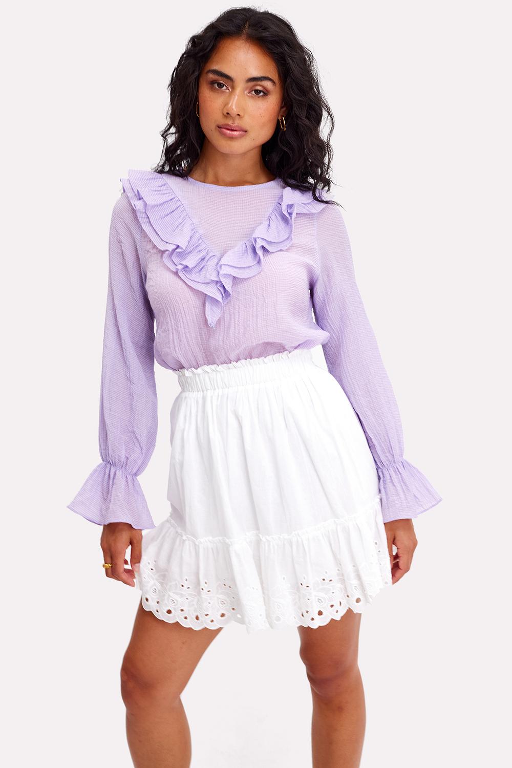 Lilac blouse