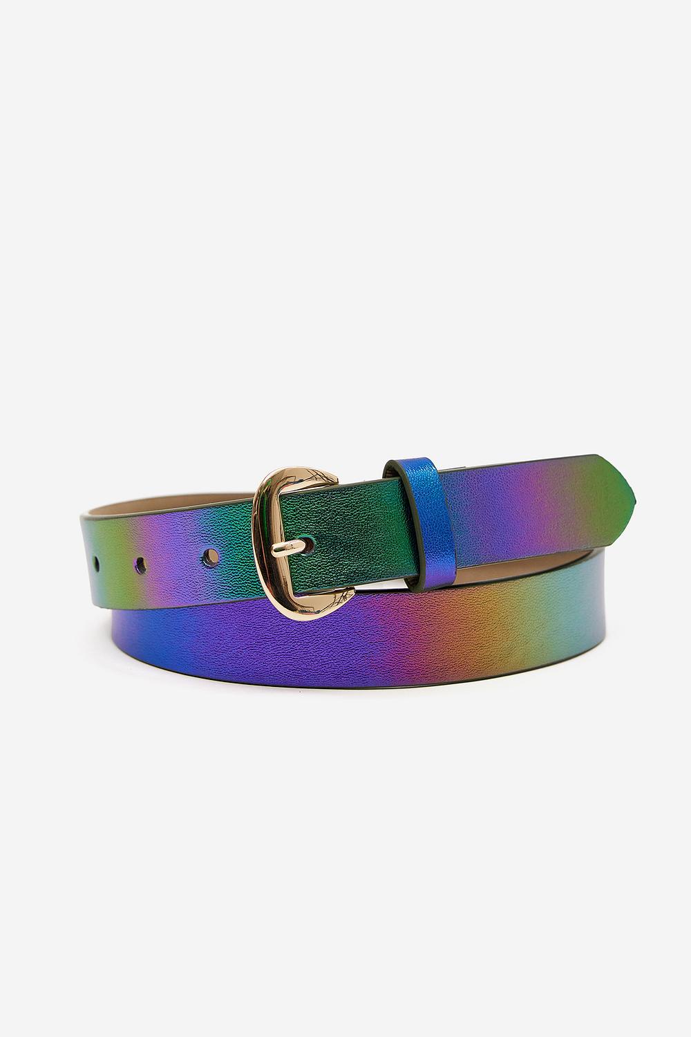 Multicolored belt