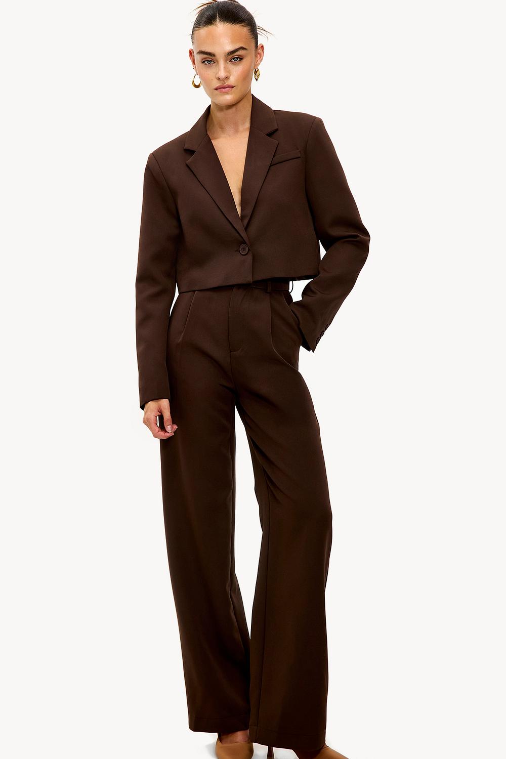 Dark brown pants