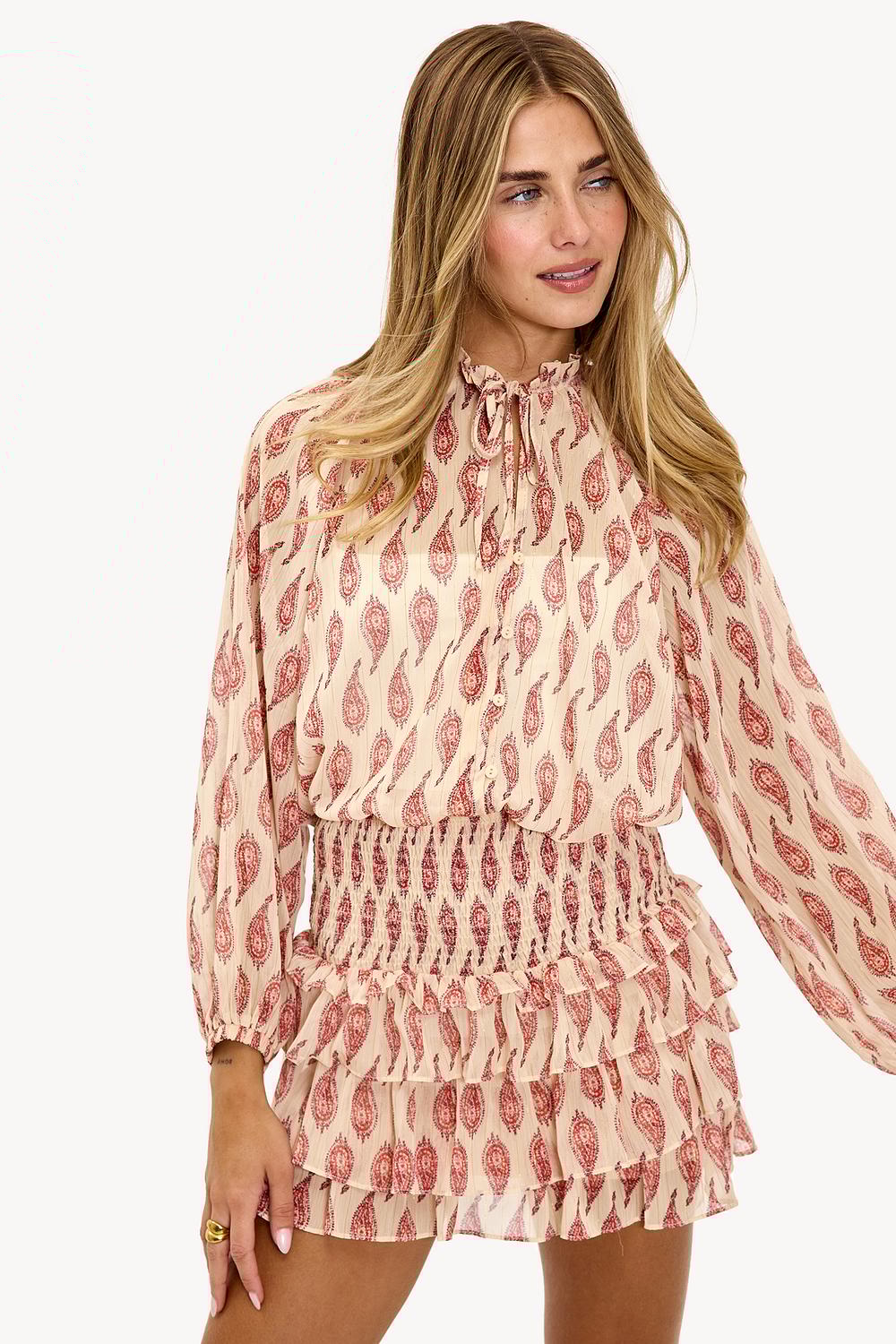 Jupe beige