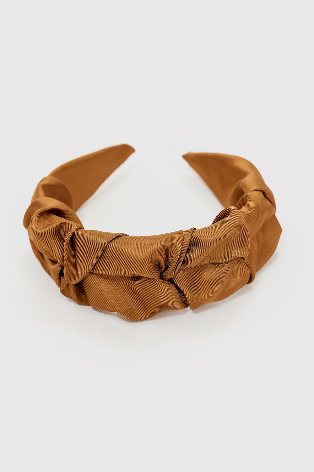 Brown headband
