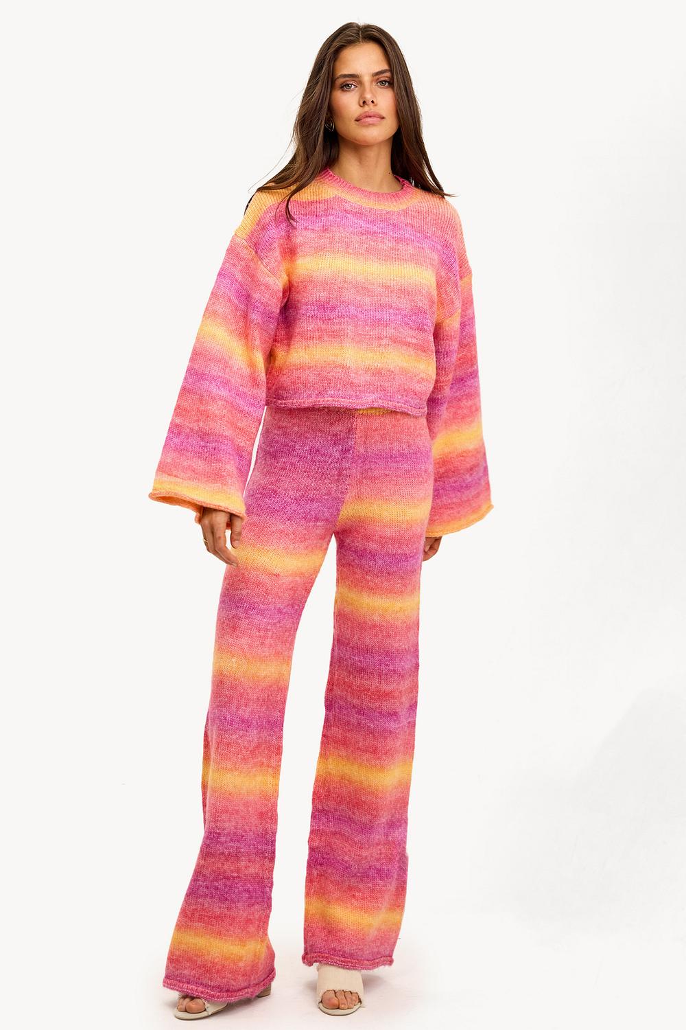Pantalón multicolor