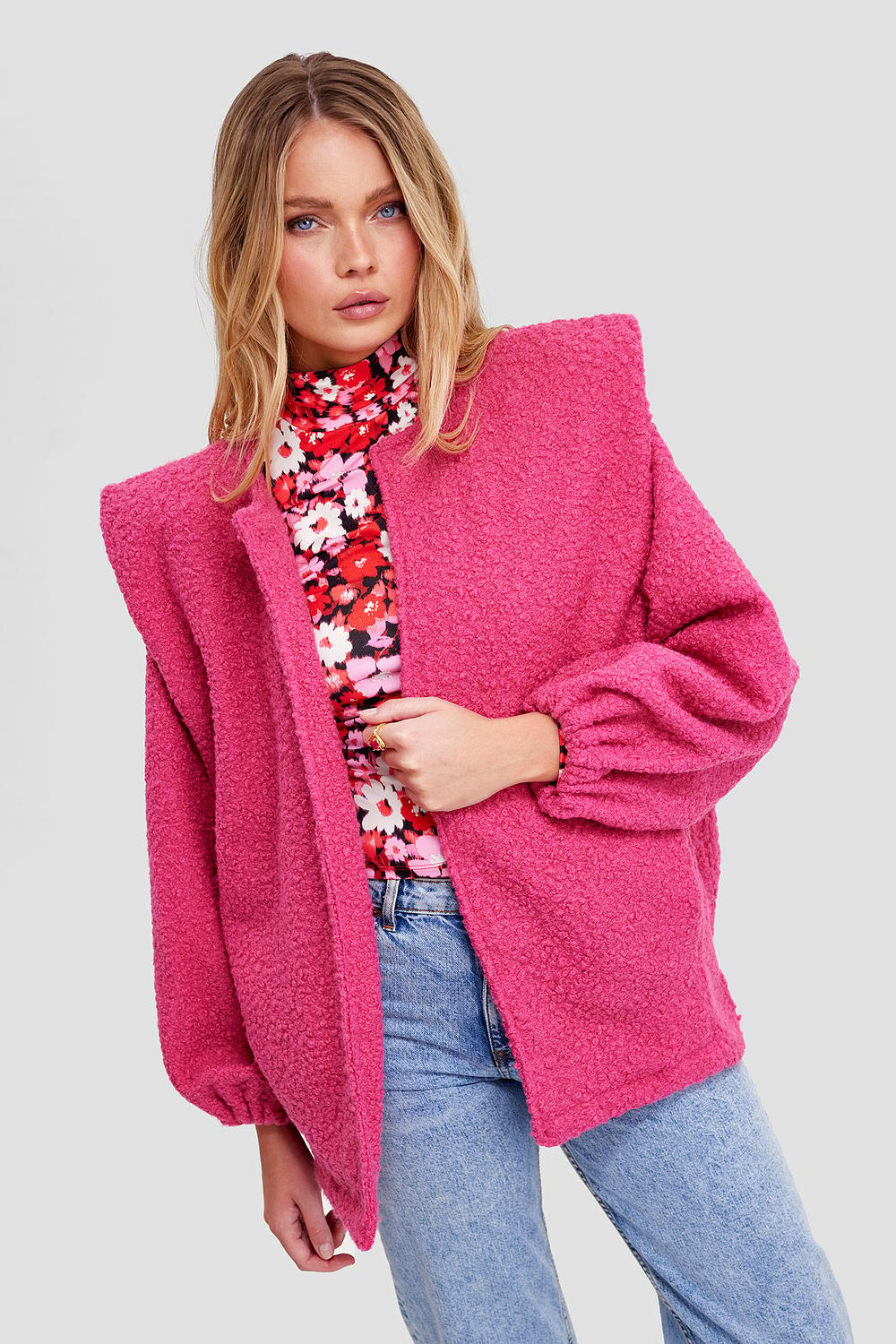 Roze jacket
