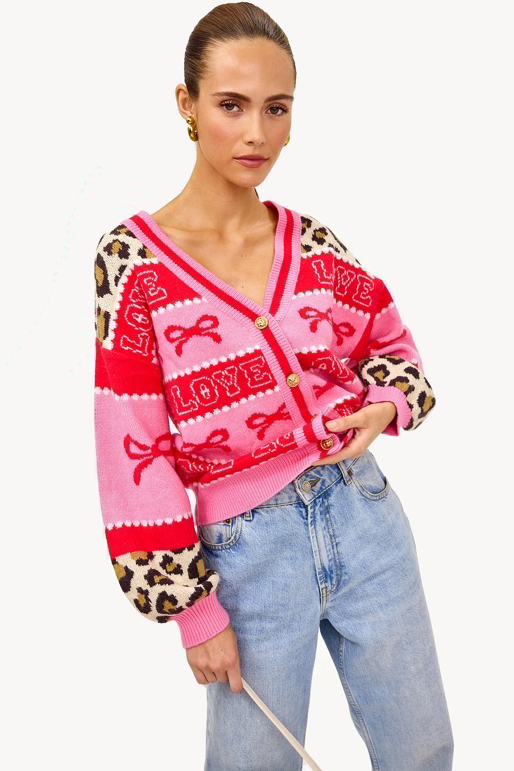 Cardigan rose