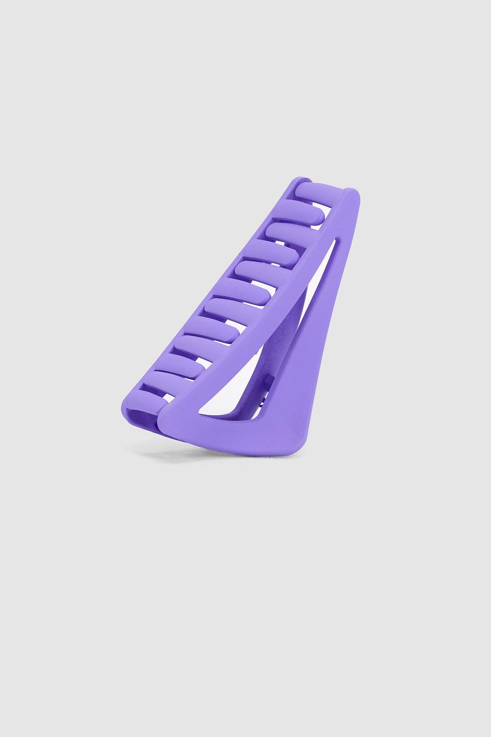 Purple hair clip