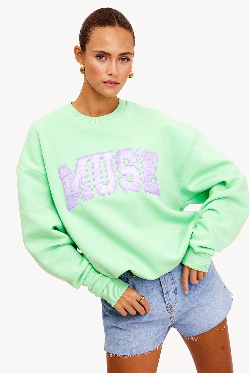 Jersey verde menta