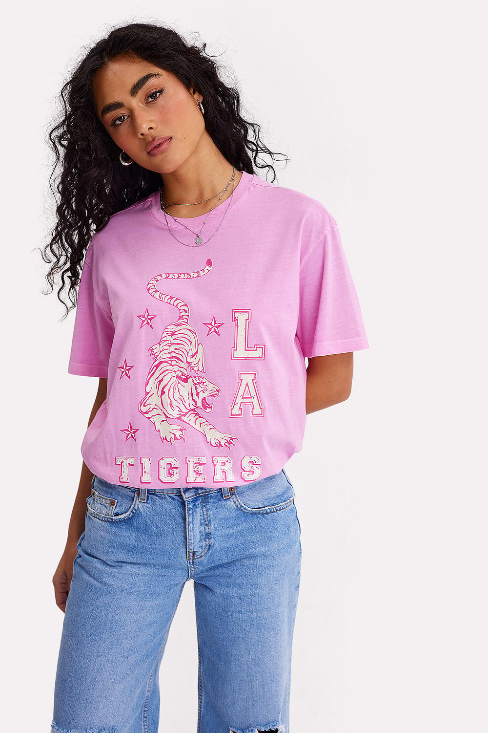 verdamping kussen spontaan Roze T-shirt | Loavies