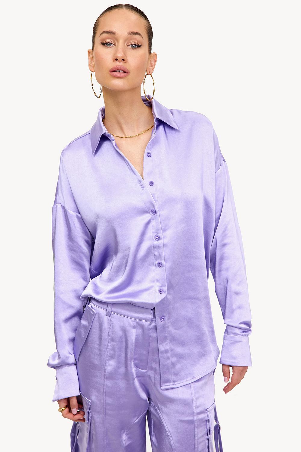 Chemisier violet