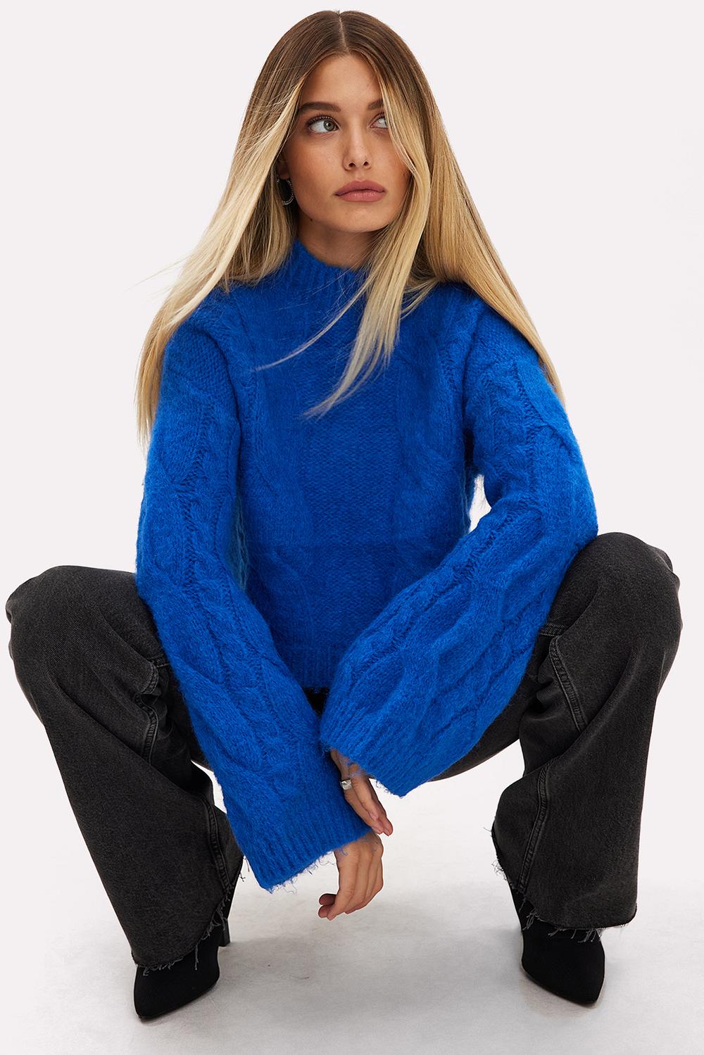 Blauwe trui