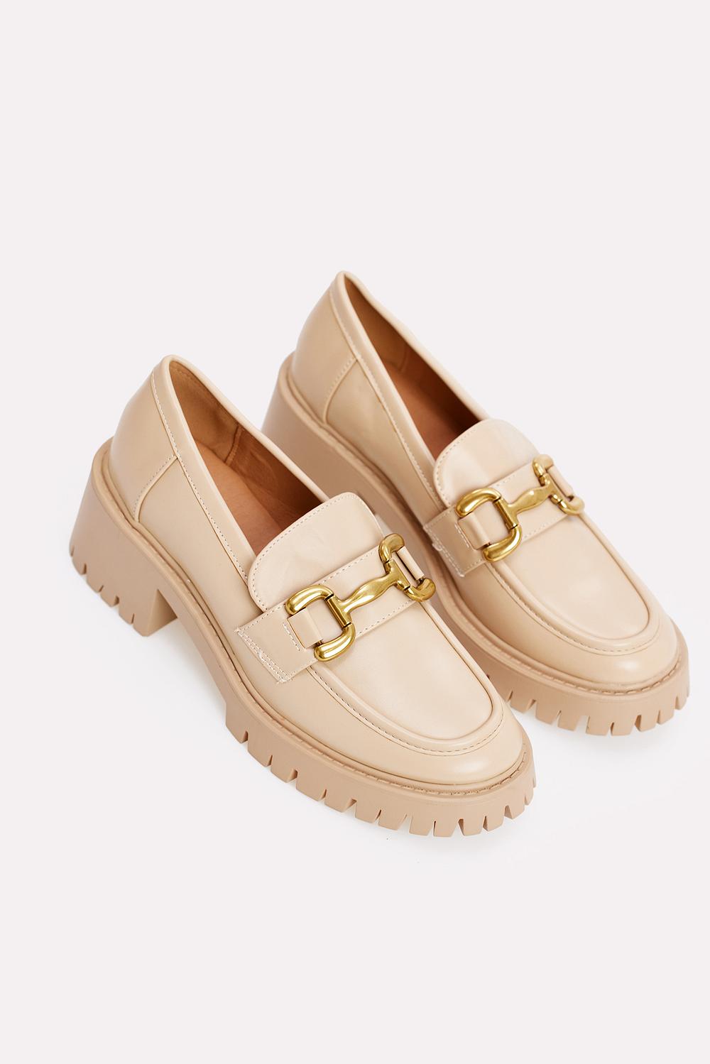 Mocasines caqui