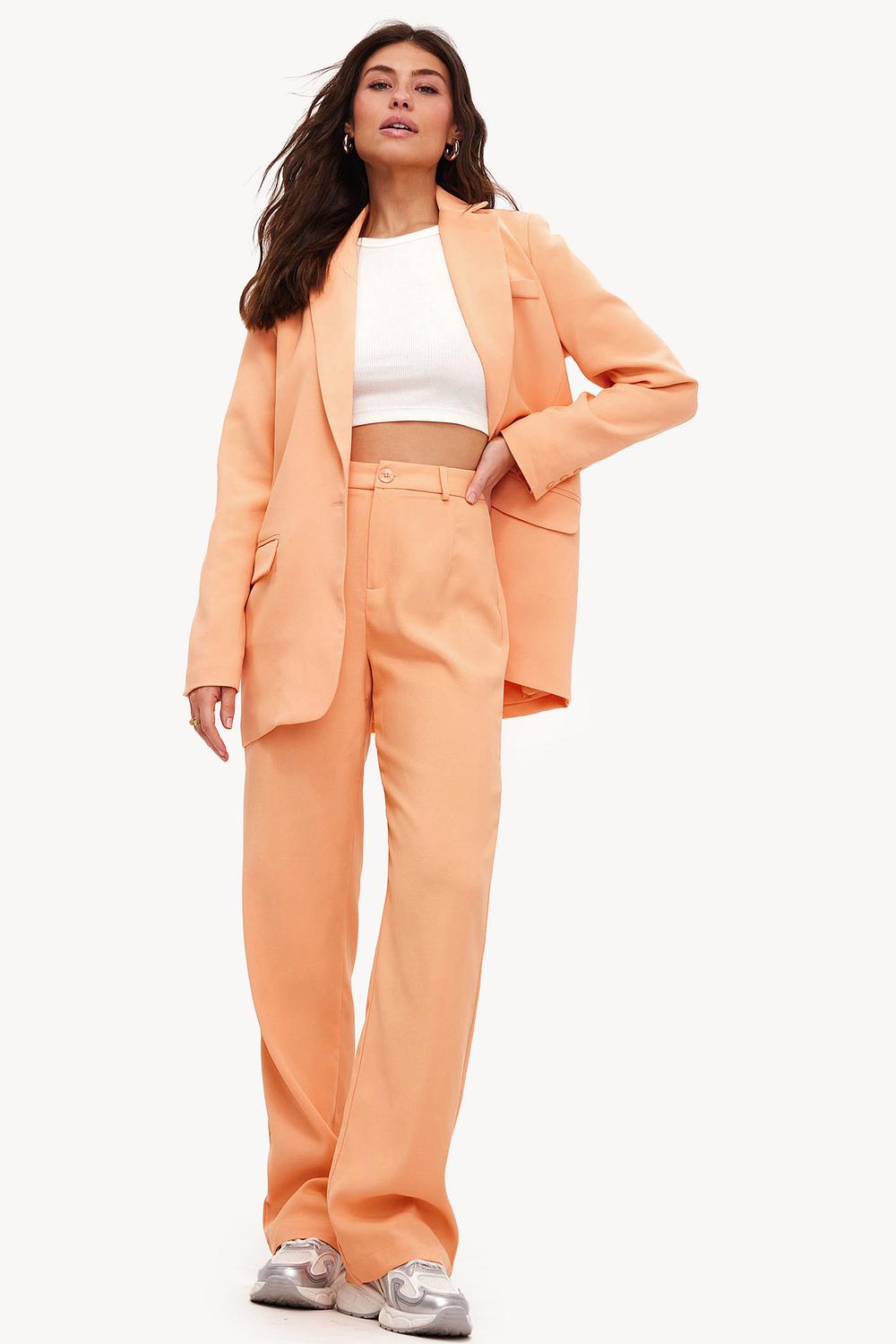 Orange trousers