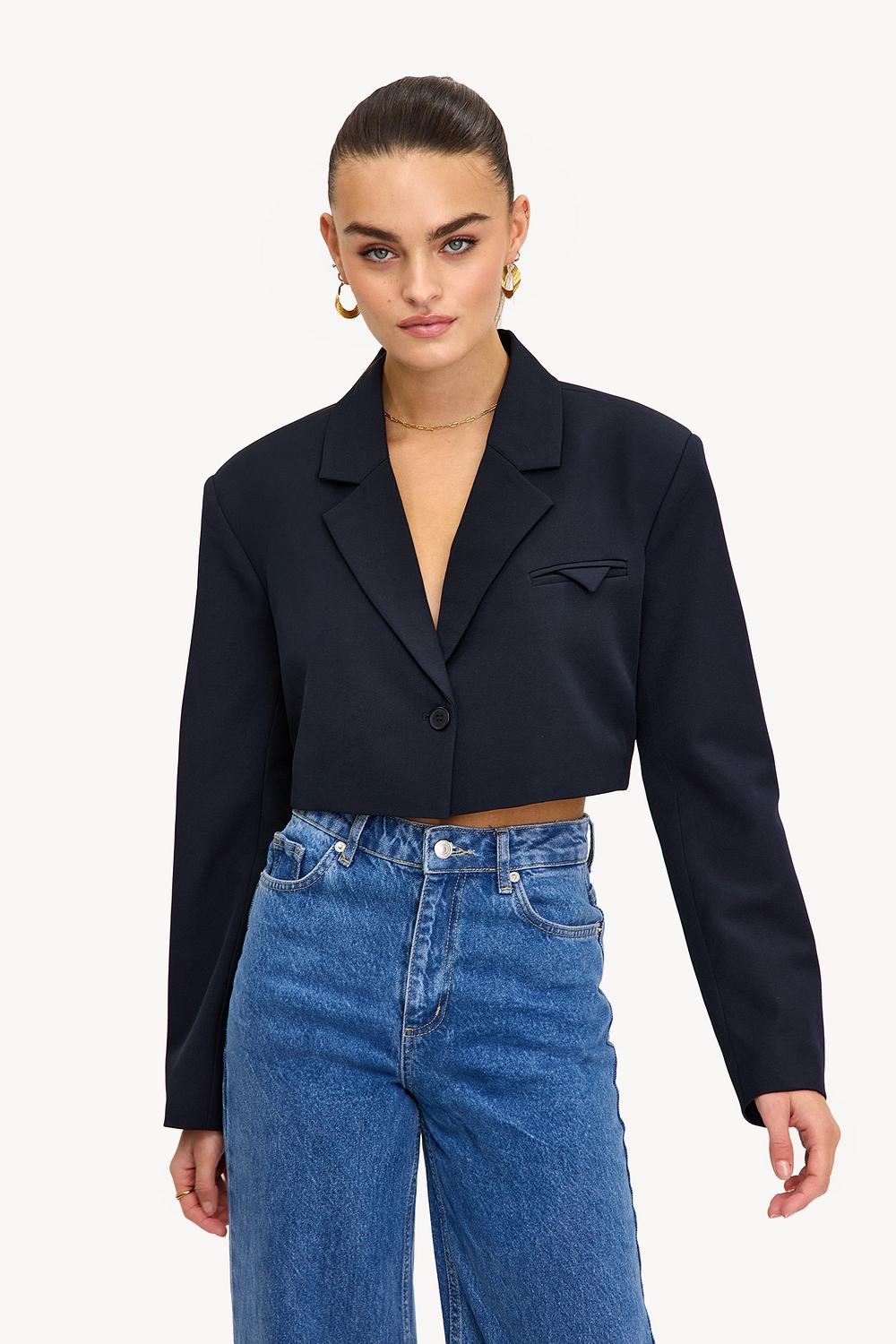 Blazer bleu foncé