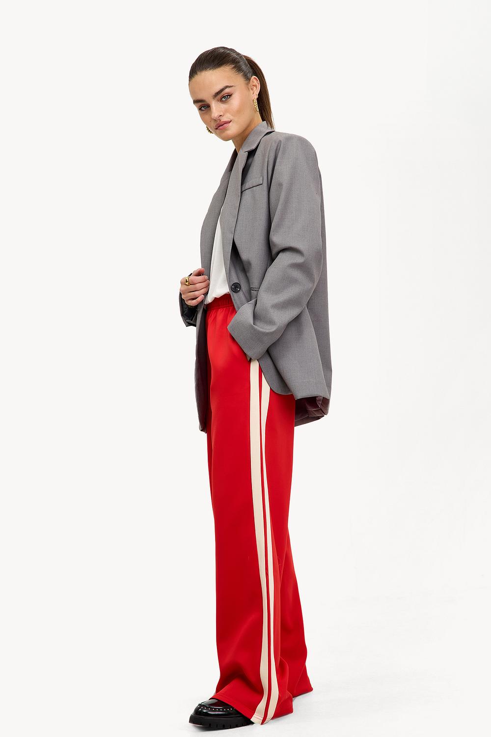 Pantalón de chándal rojo