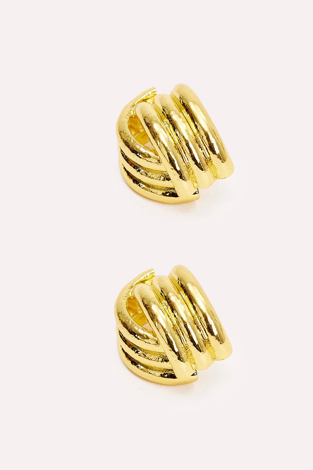 Boucles d'oreilles dorées