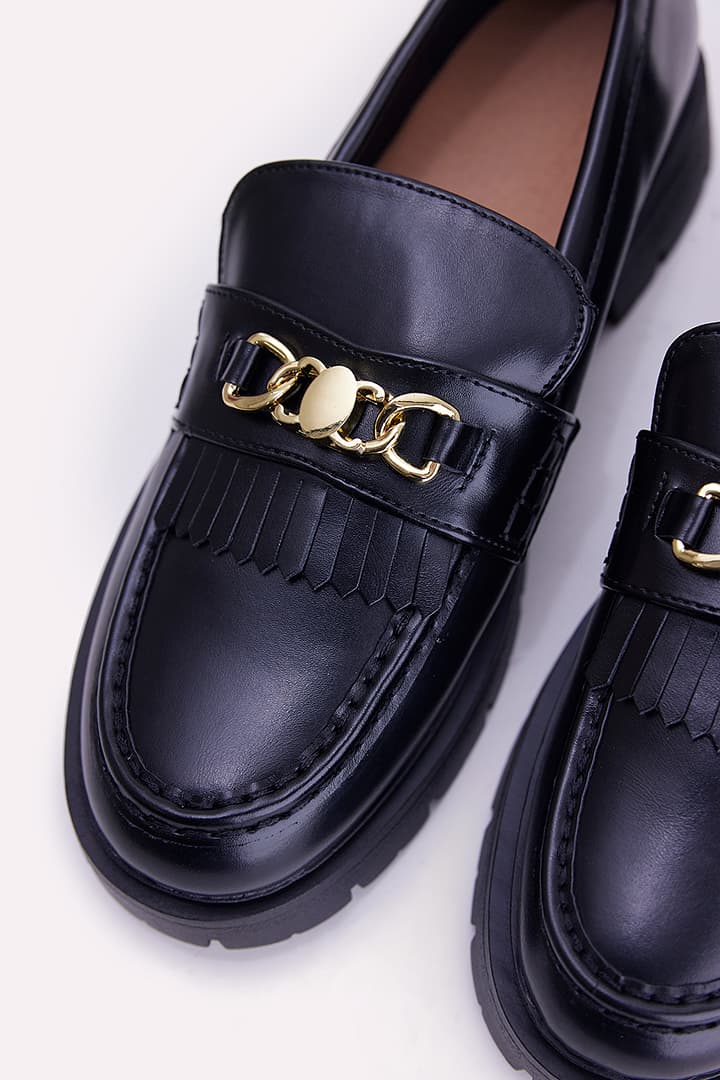 Zwarte loafers hotsell