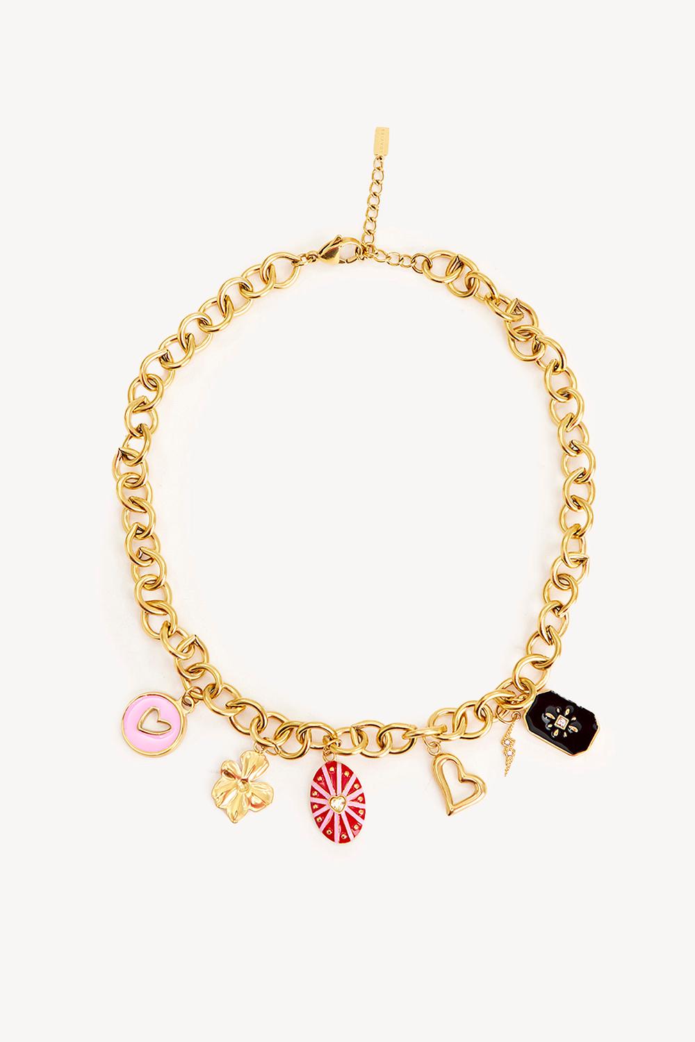 Collier doré