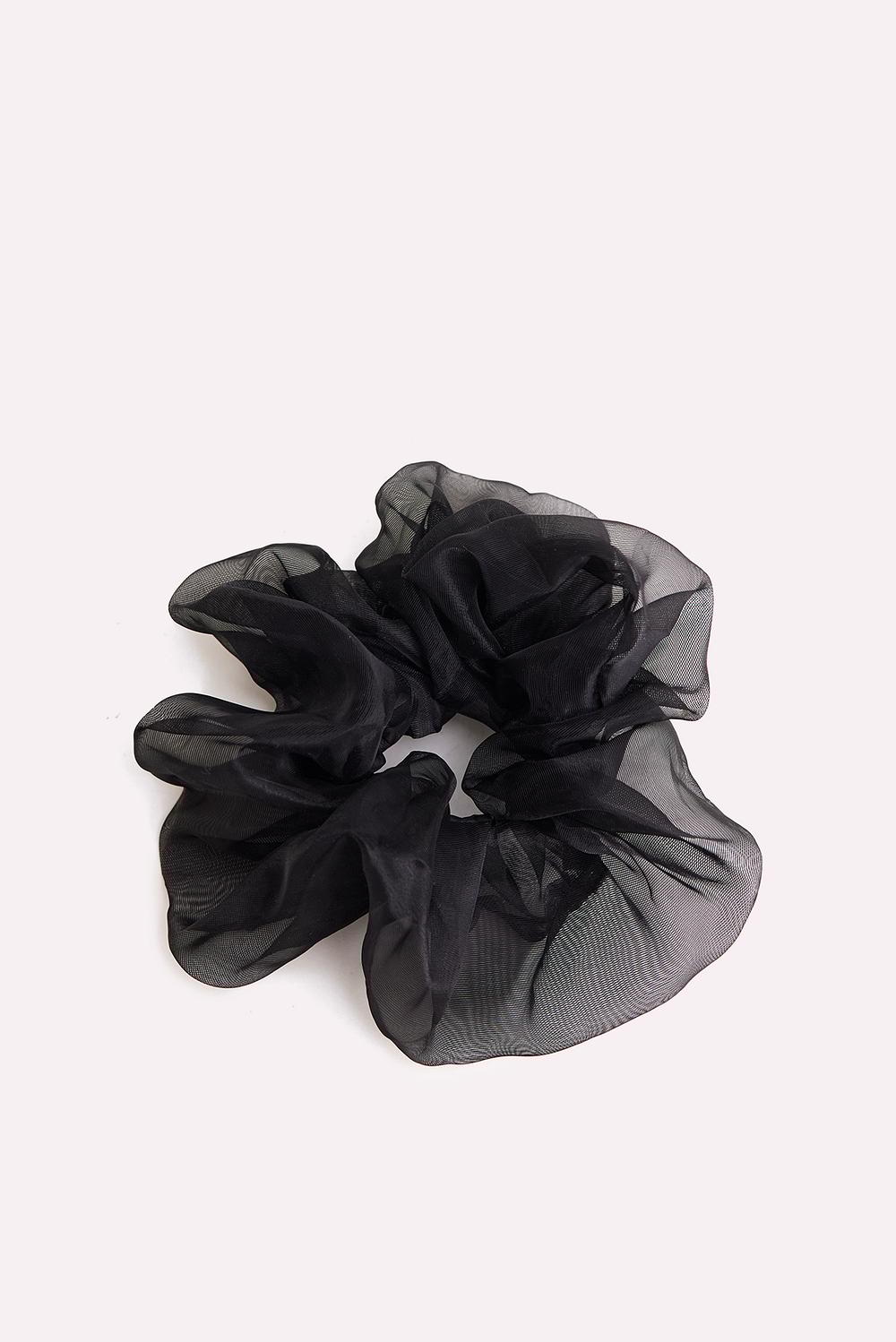 Black scrunchie top