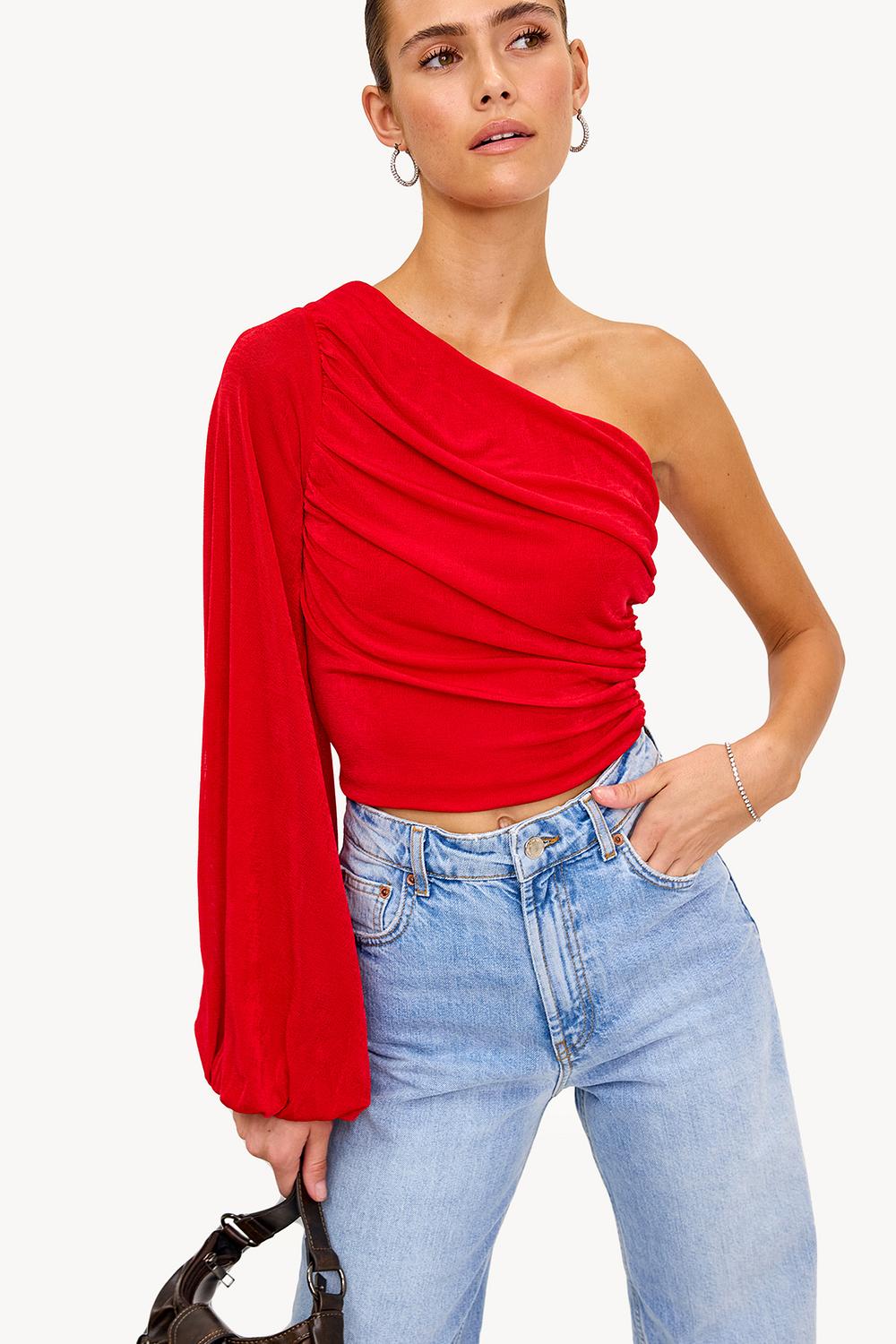 Haut rouge