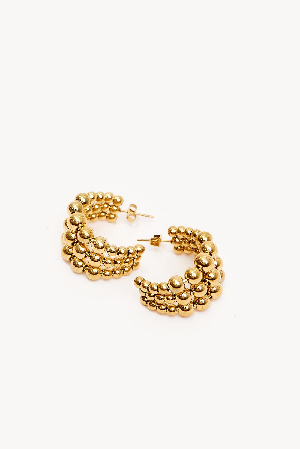 Pendientes dorados