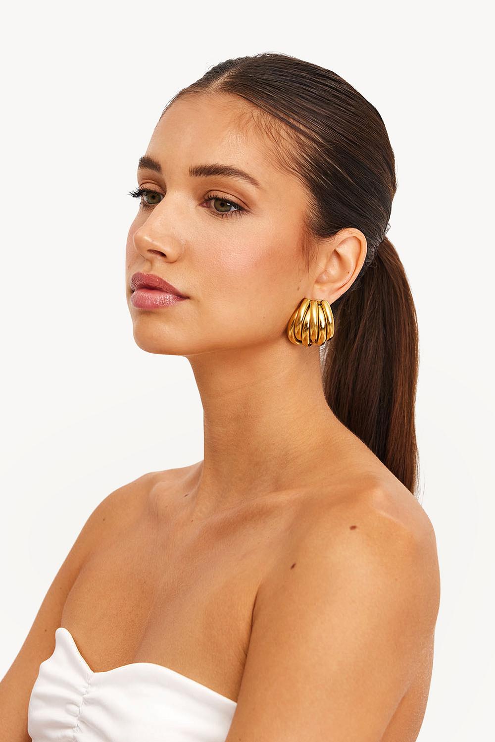 Pendientes dorados