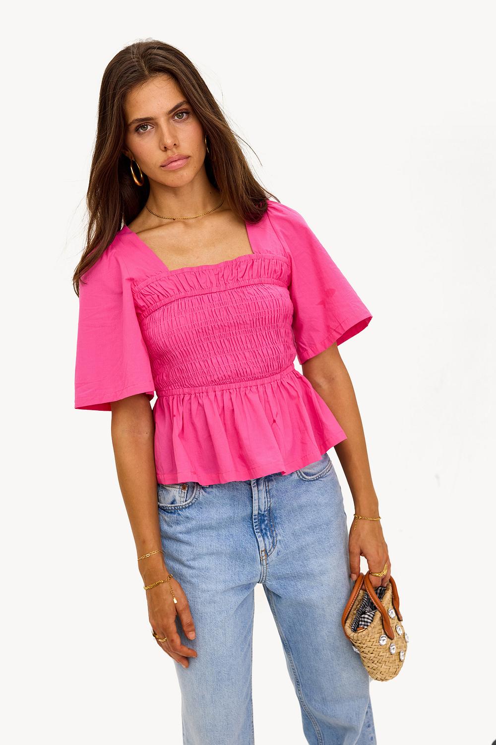 Top rosa