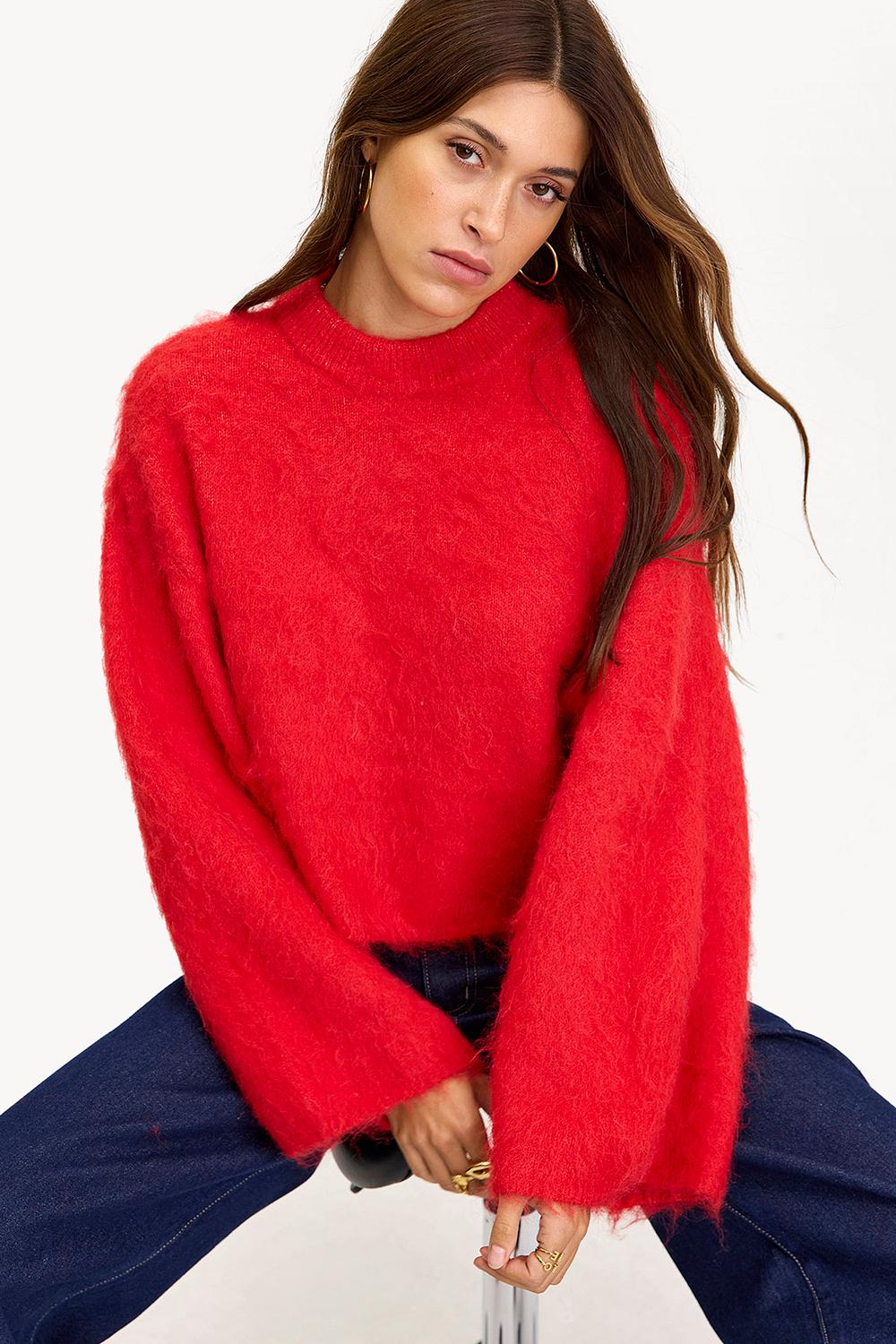 Pull rouge