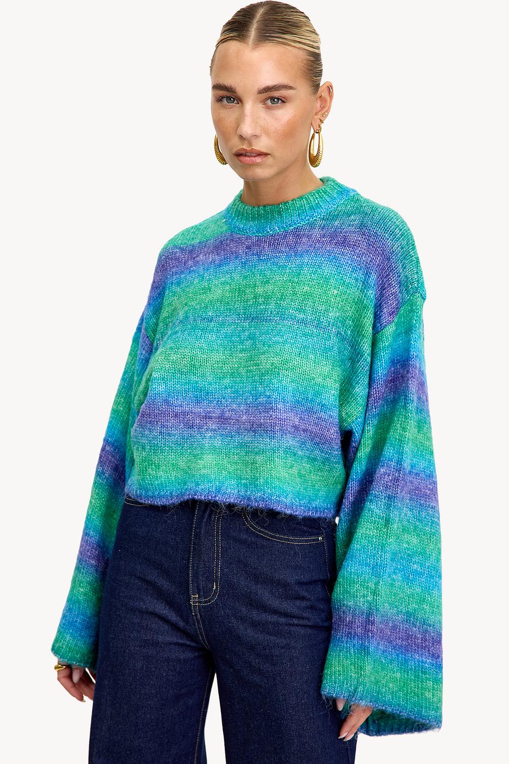 Pull multicolore