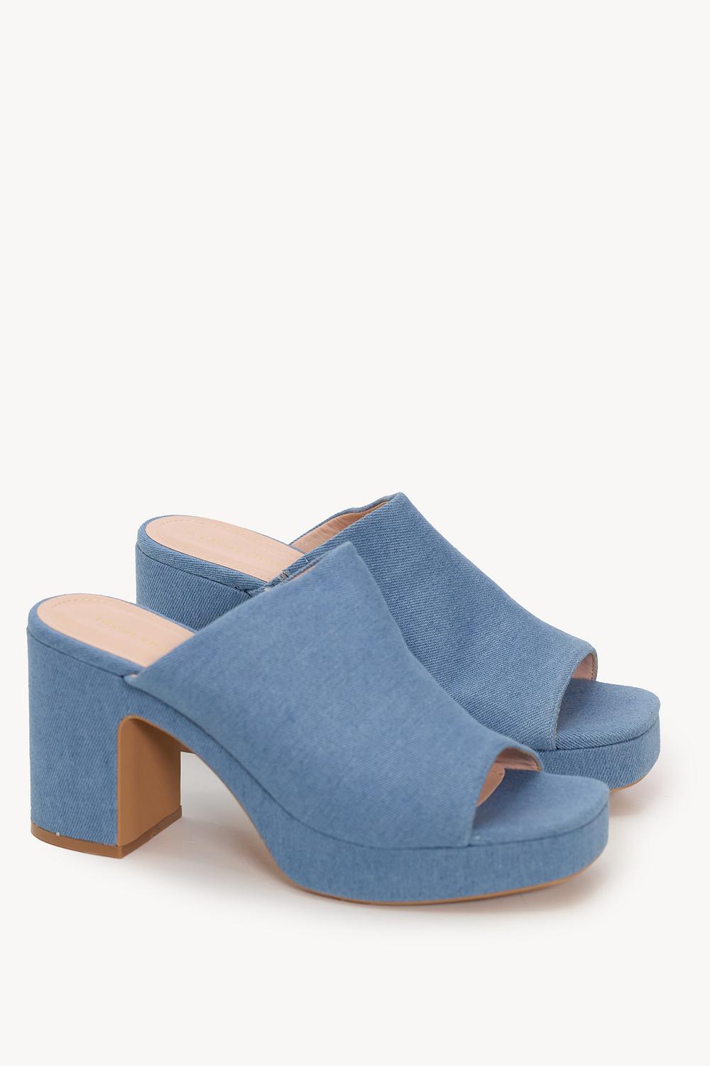 Sandales bleues