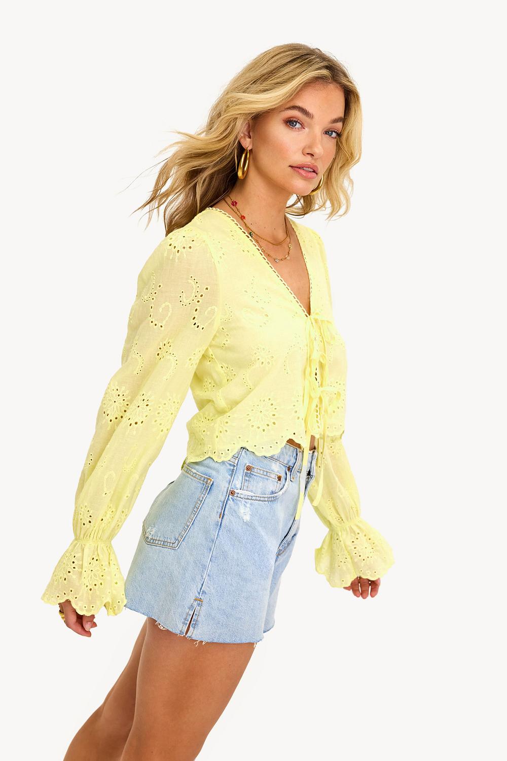 RIGHT BESIDE YOU LIGHT YELLOW