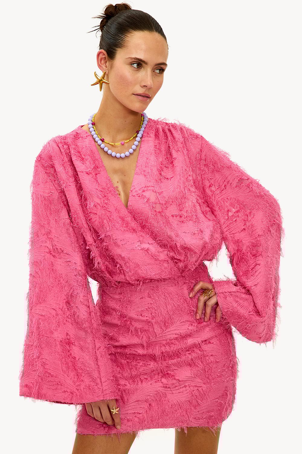 Robe rose