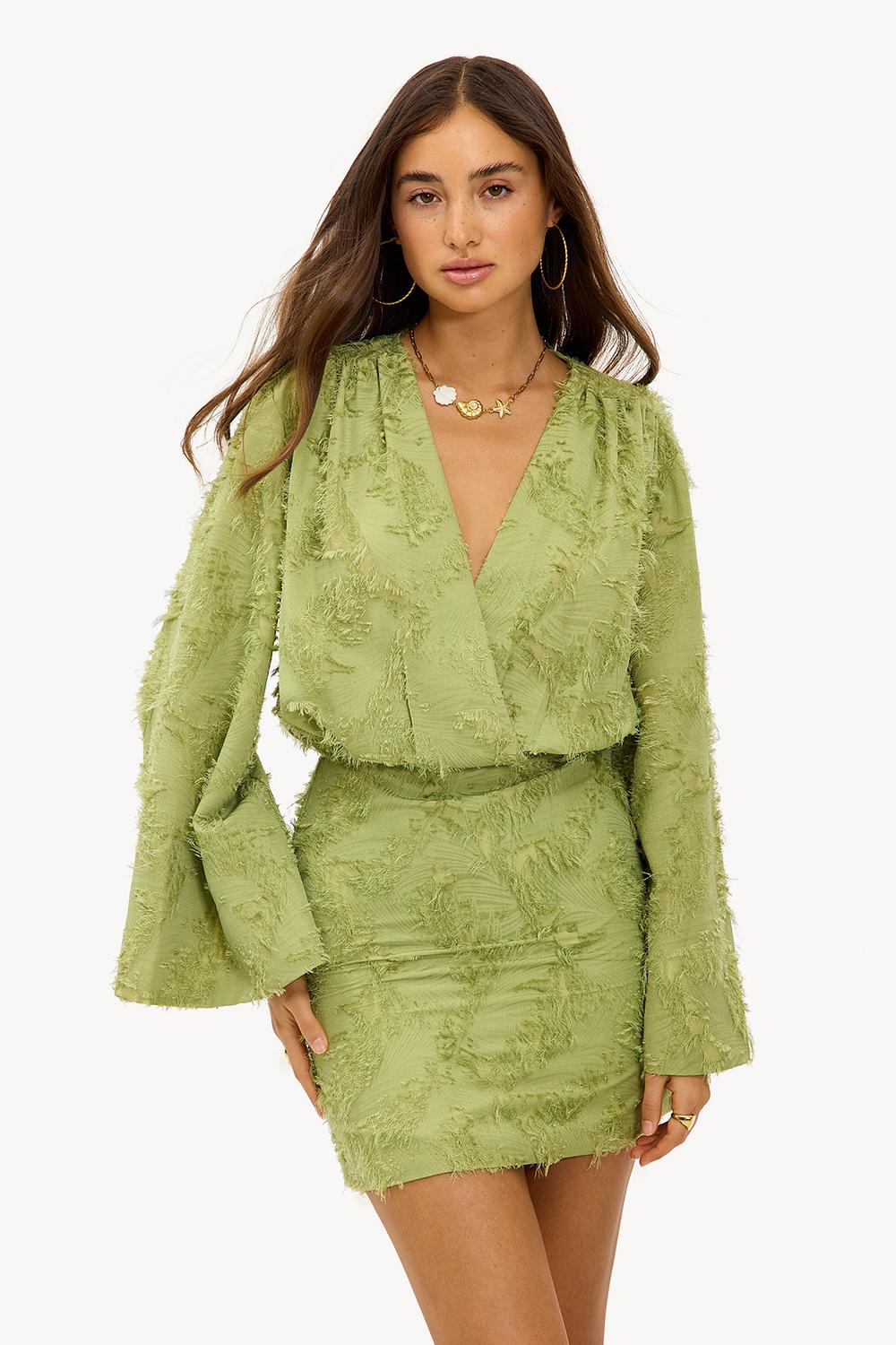 Green dress