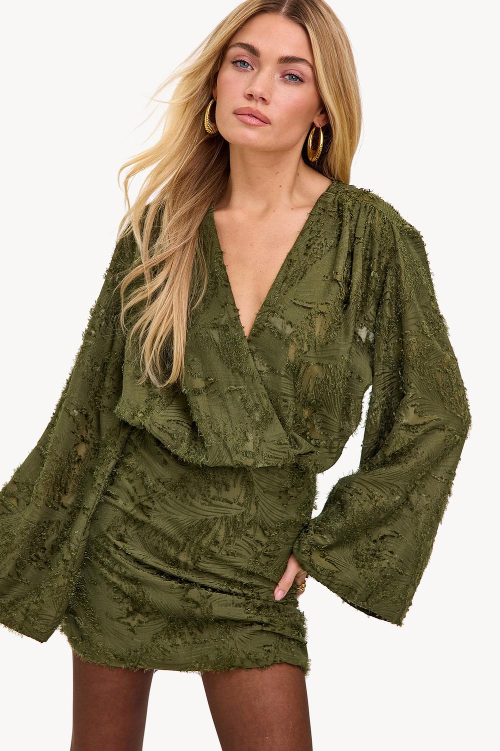 Groene jurk