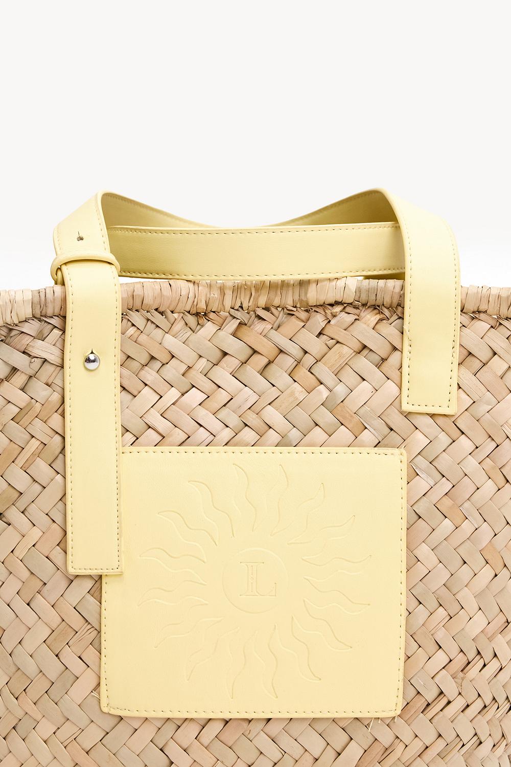 Bolsa de playa amarilla