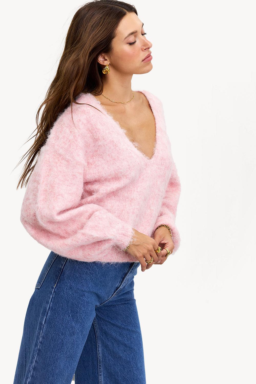 Jersey rosa claro