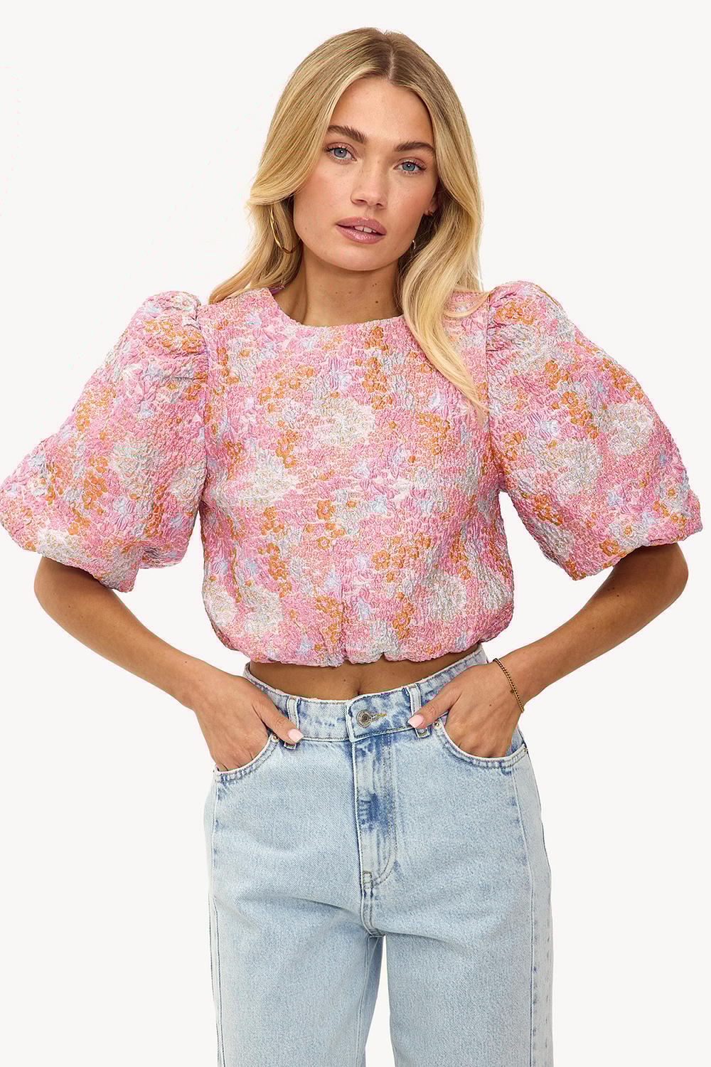 Pink top