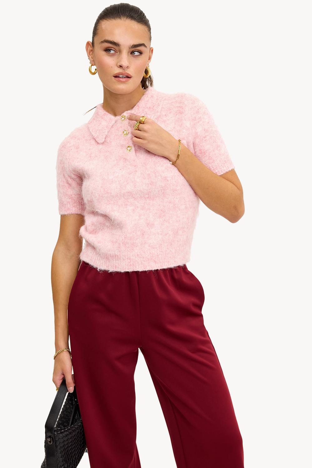 Loavies trui roze sale