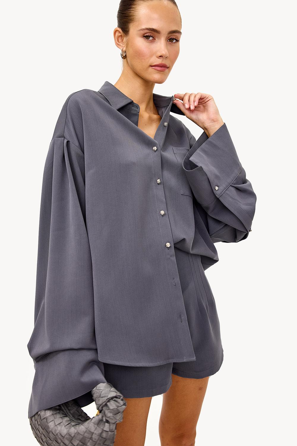 Grey blouse
