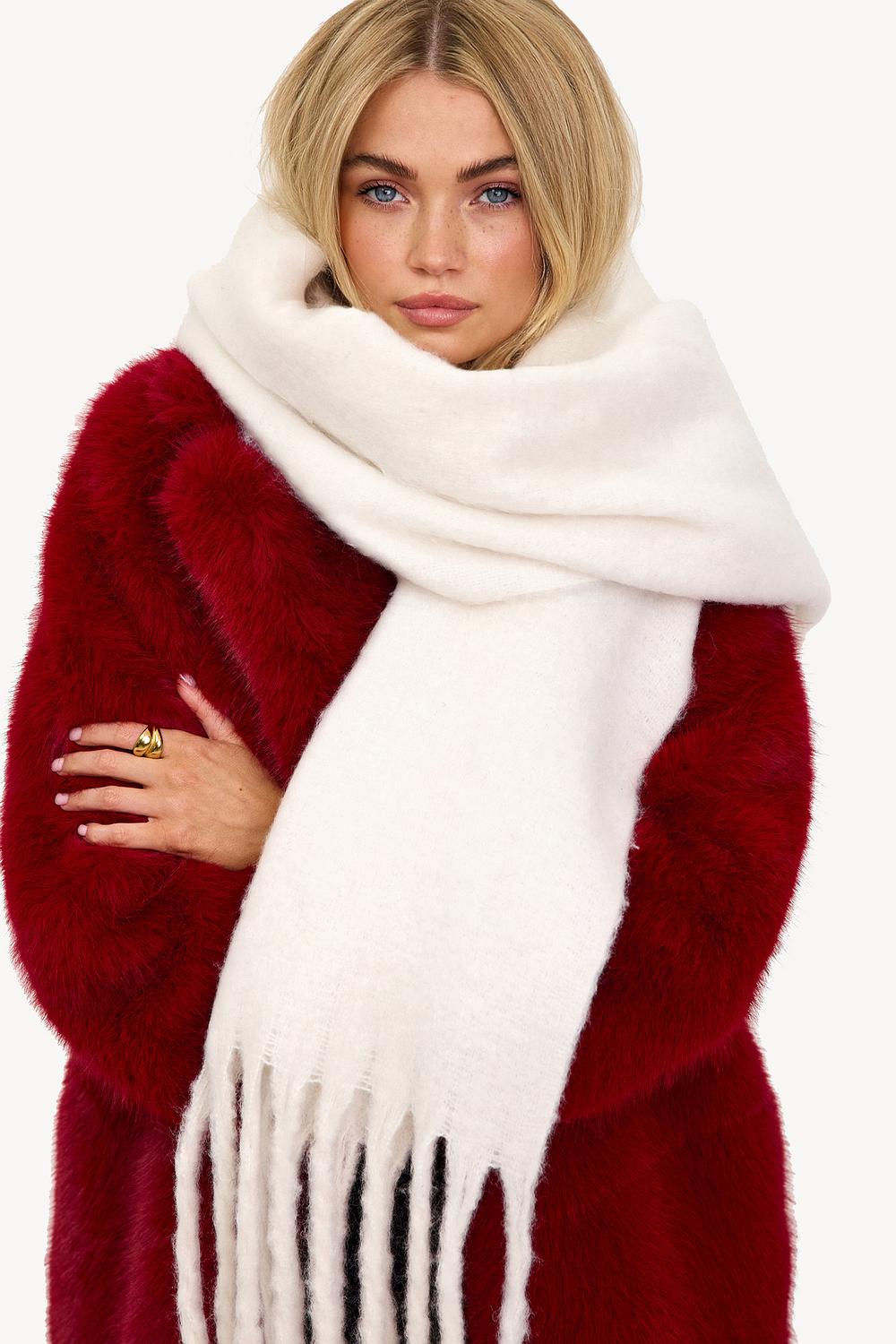Foulard blanc