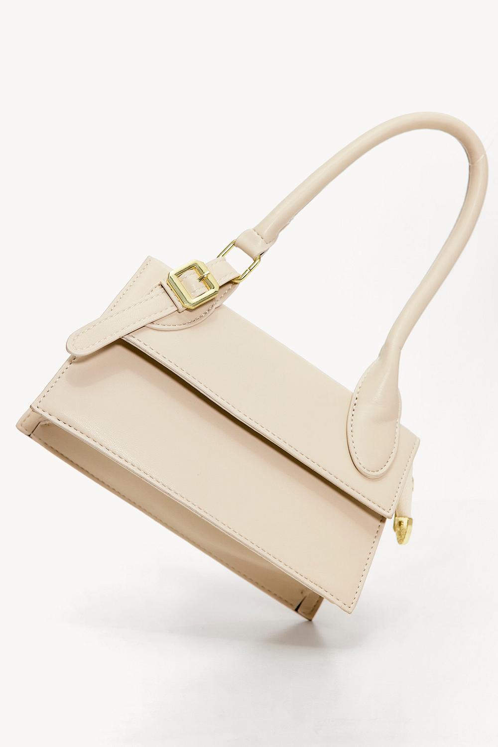 Beige handbag