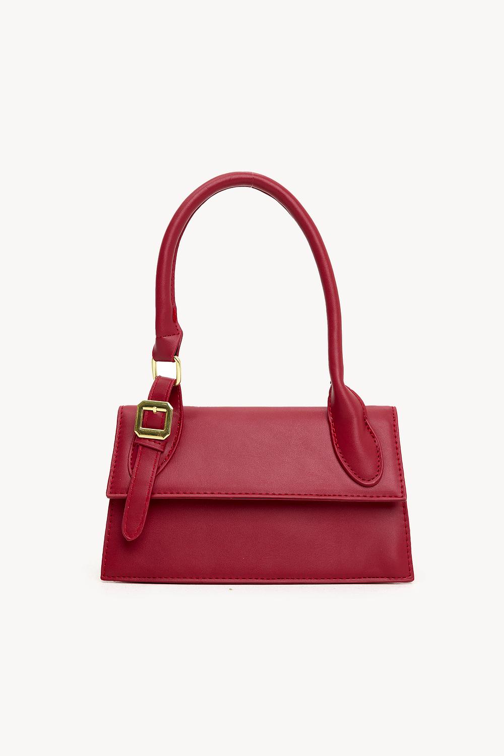 Sac à main rouge