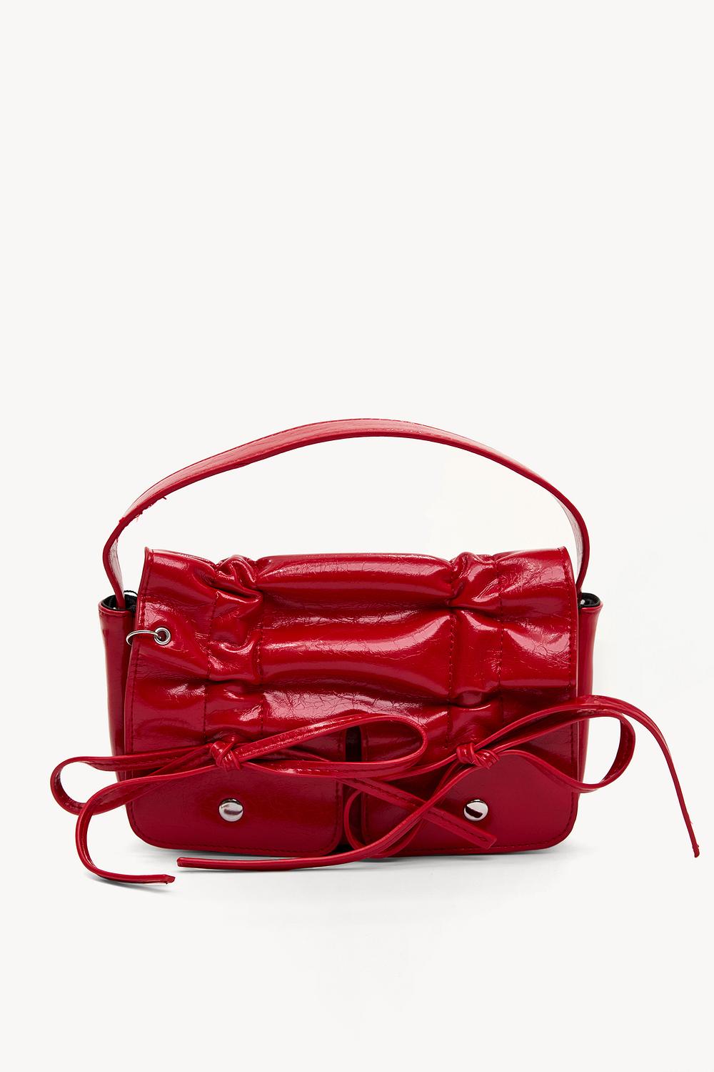 Sac à main rouge