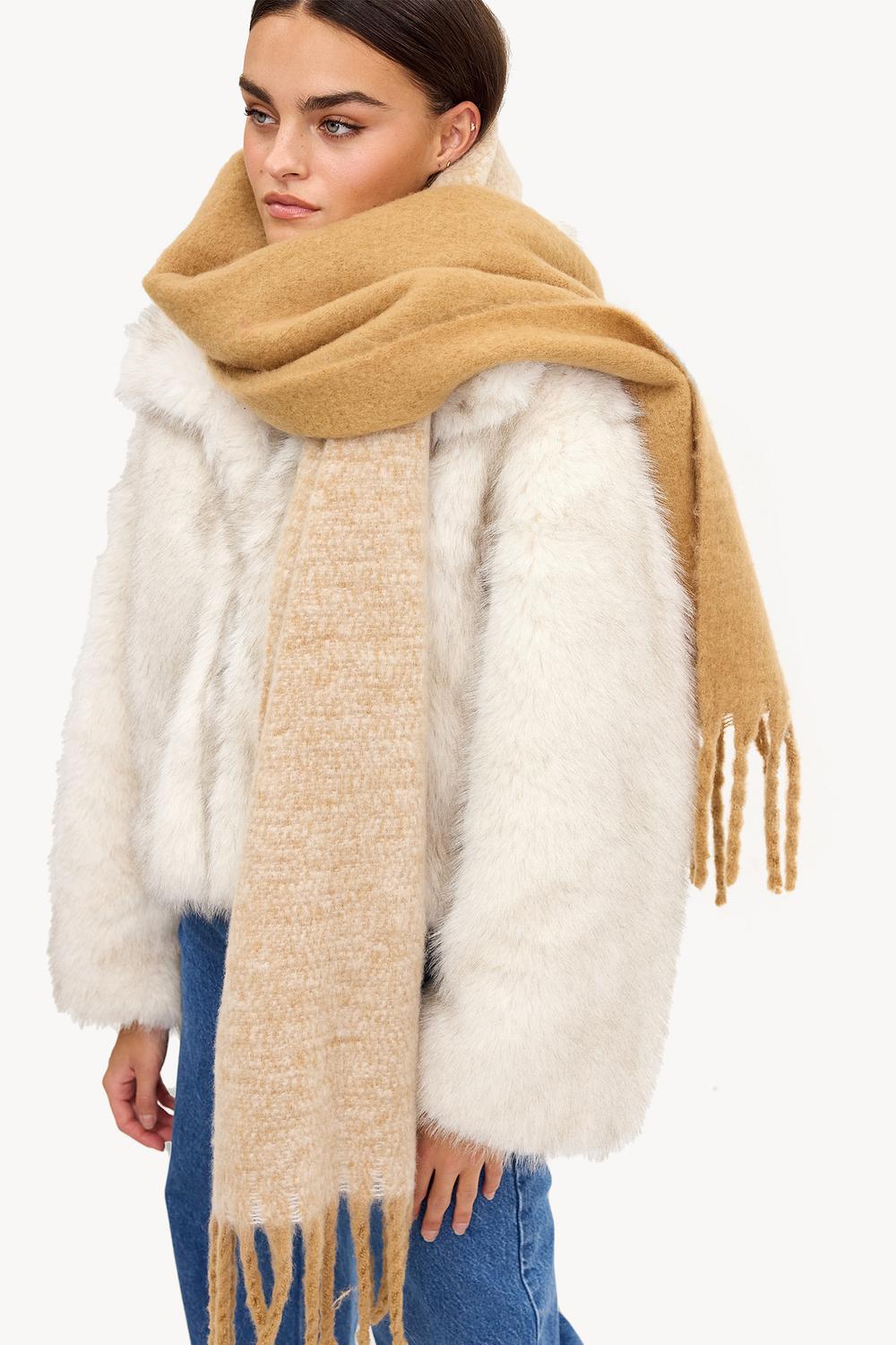 Fular beige