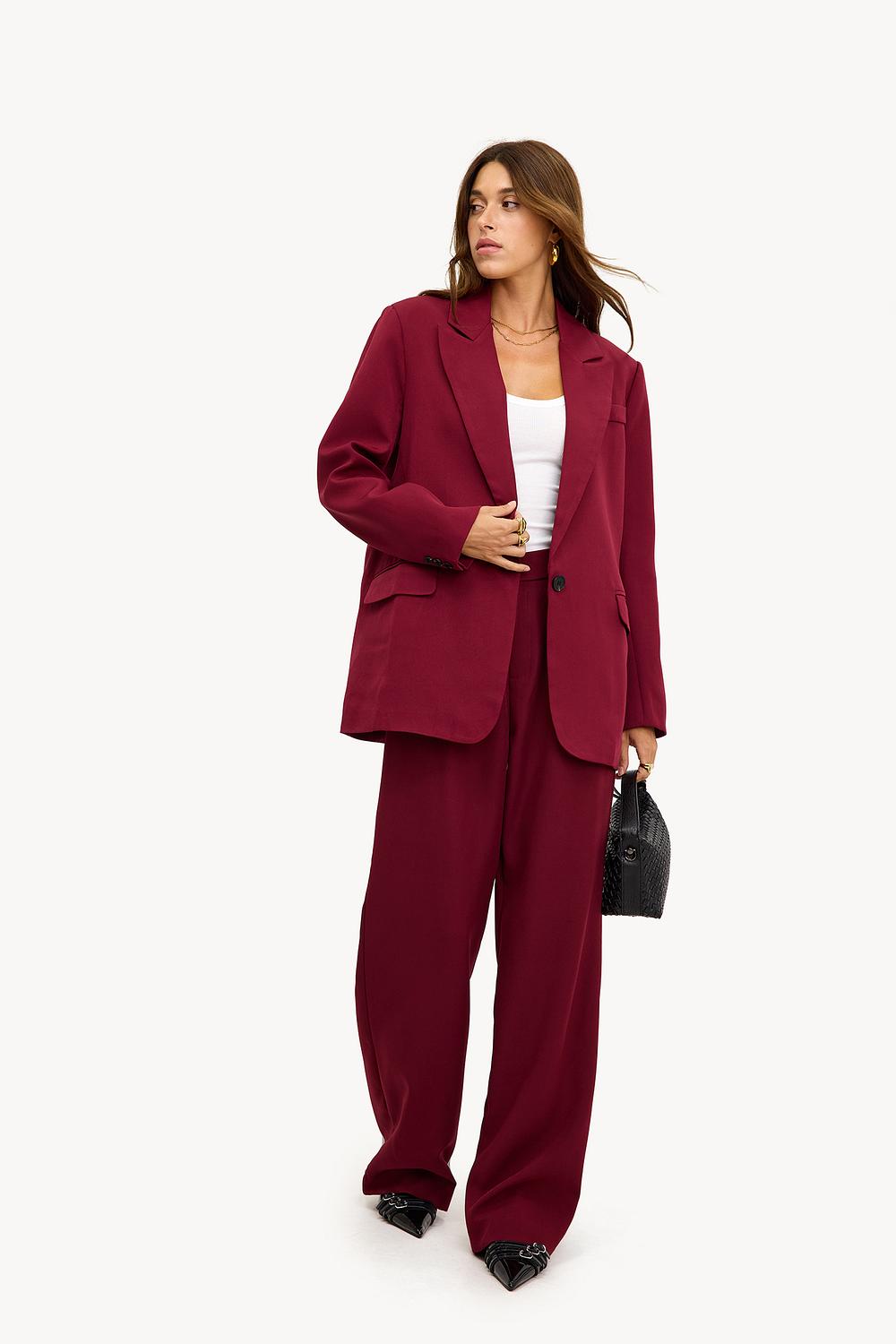 Bordeaux blazer Loavies