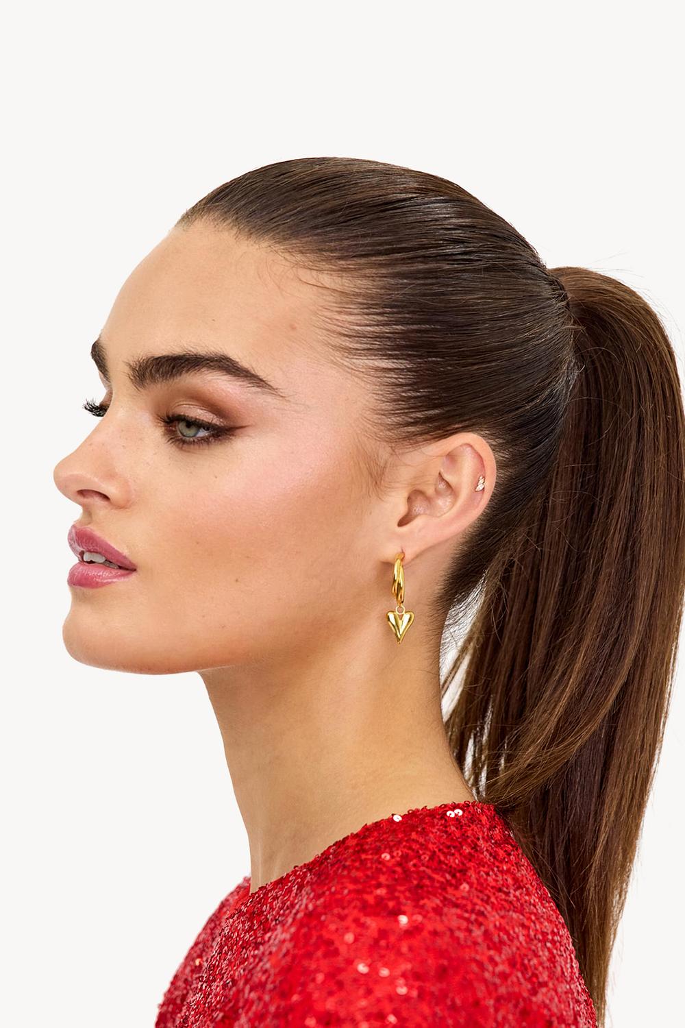 Boucles d'oreilles en or