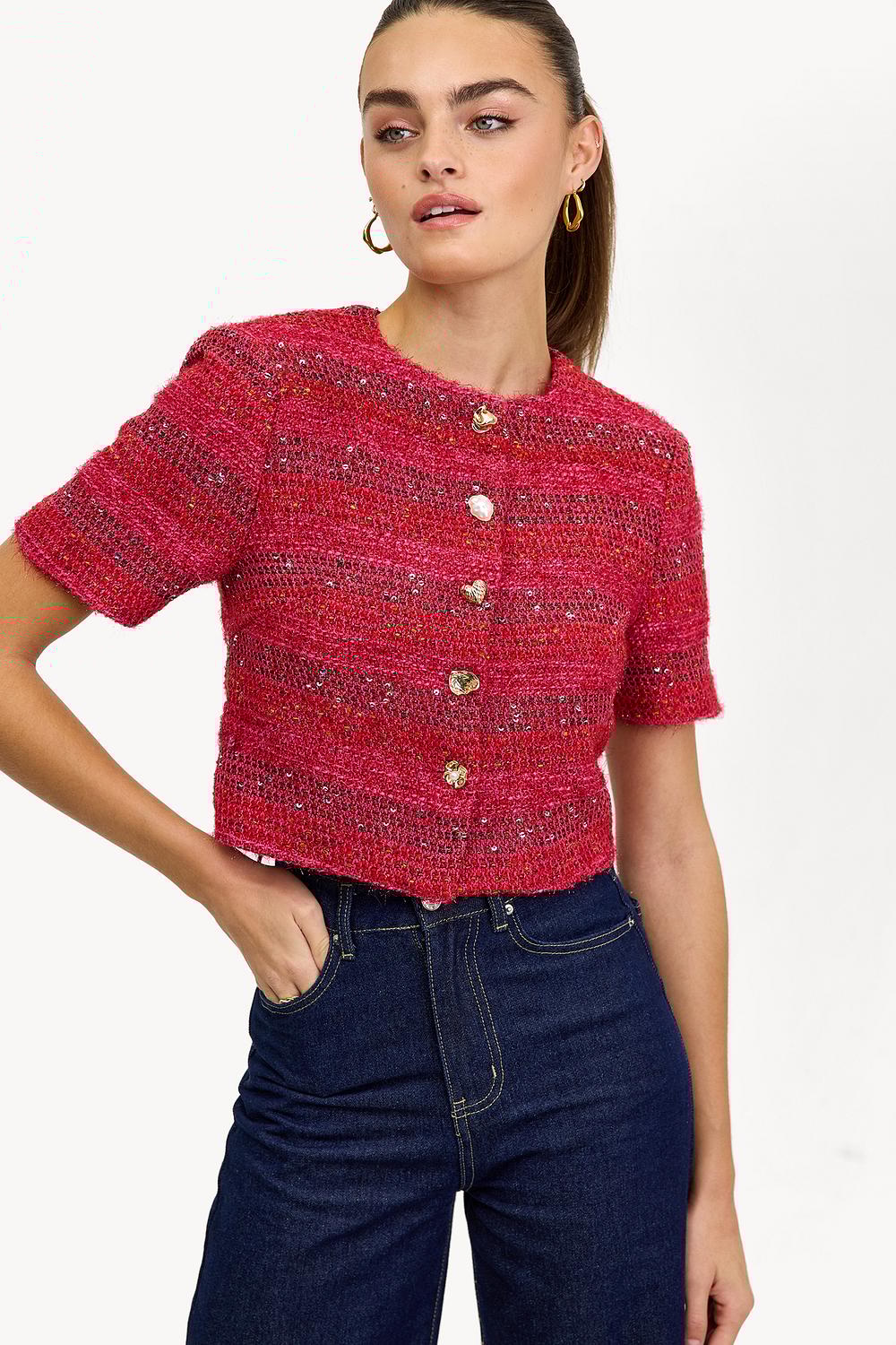 Chaqueta rosa