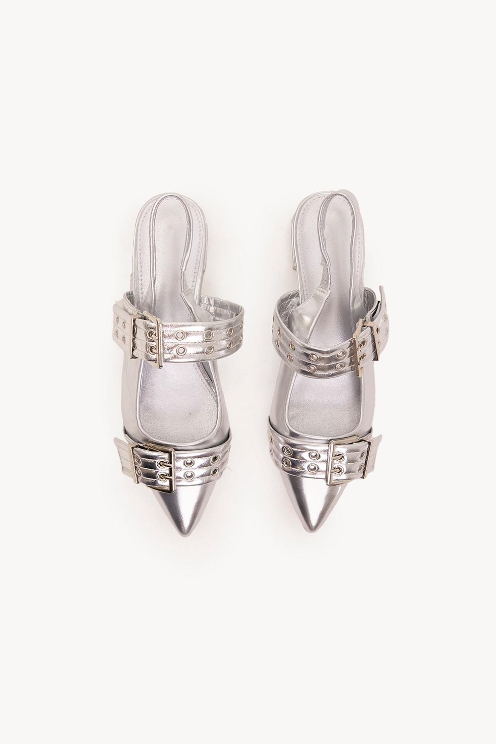 Mocassins en argent