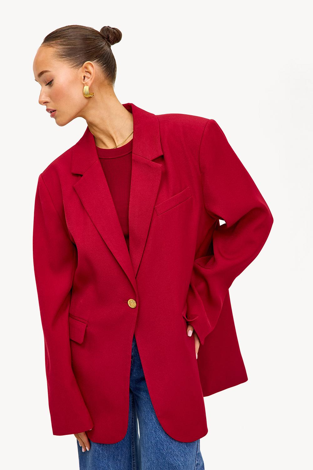 Blazer rouge