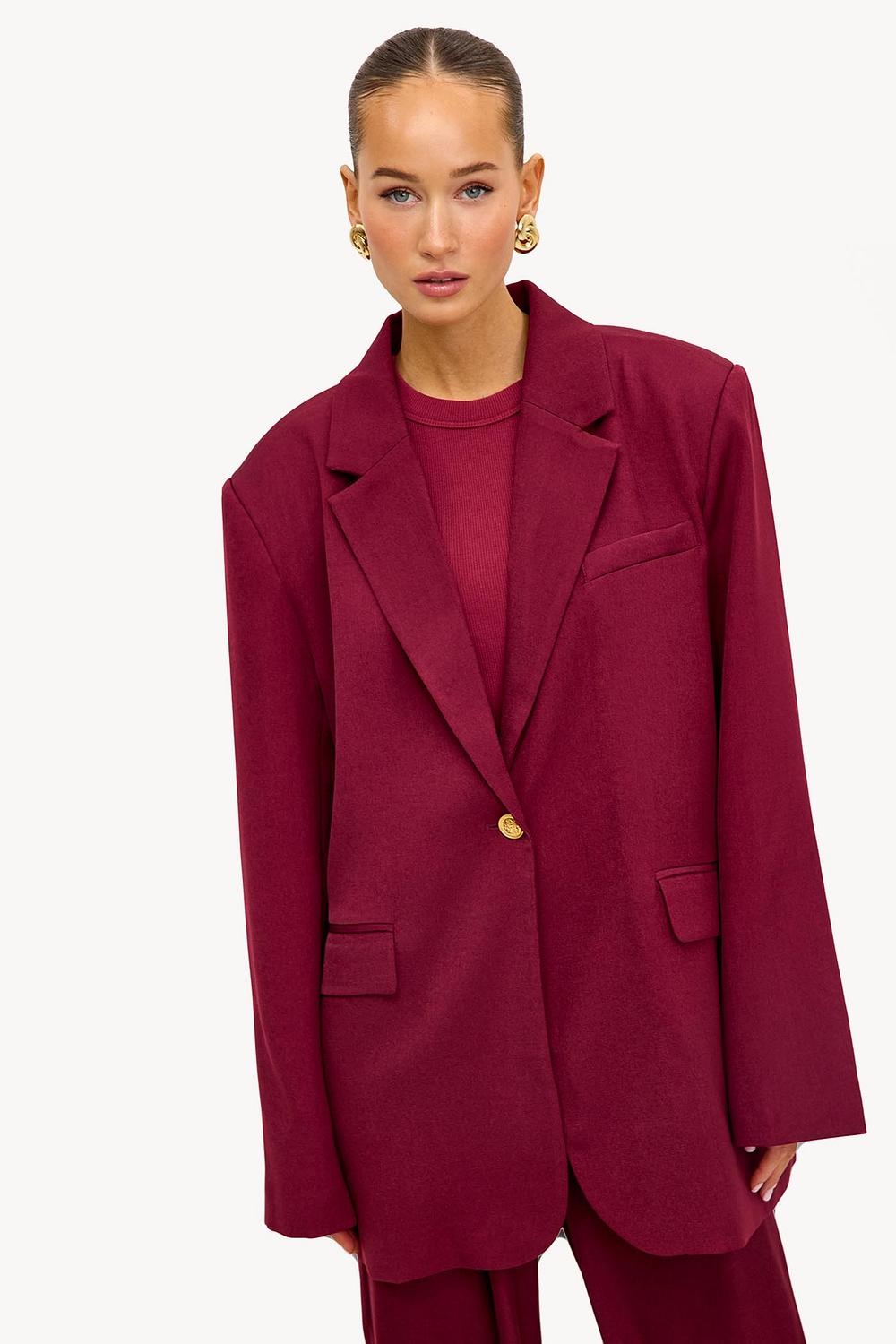 Blazer bordeaux