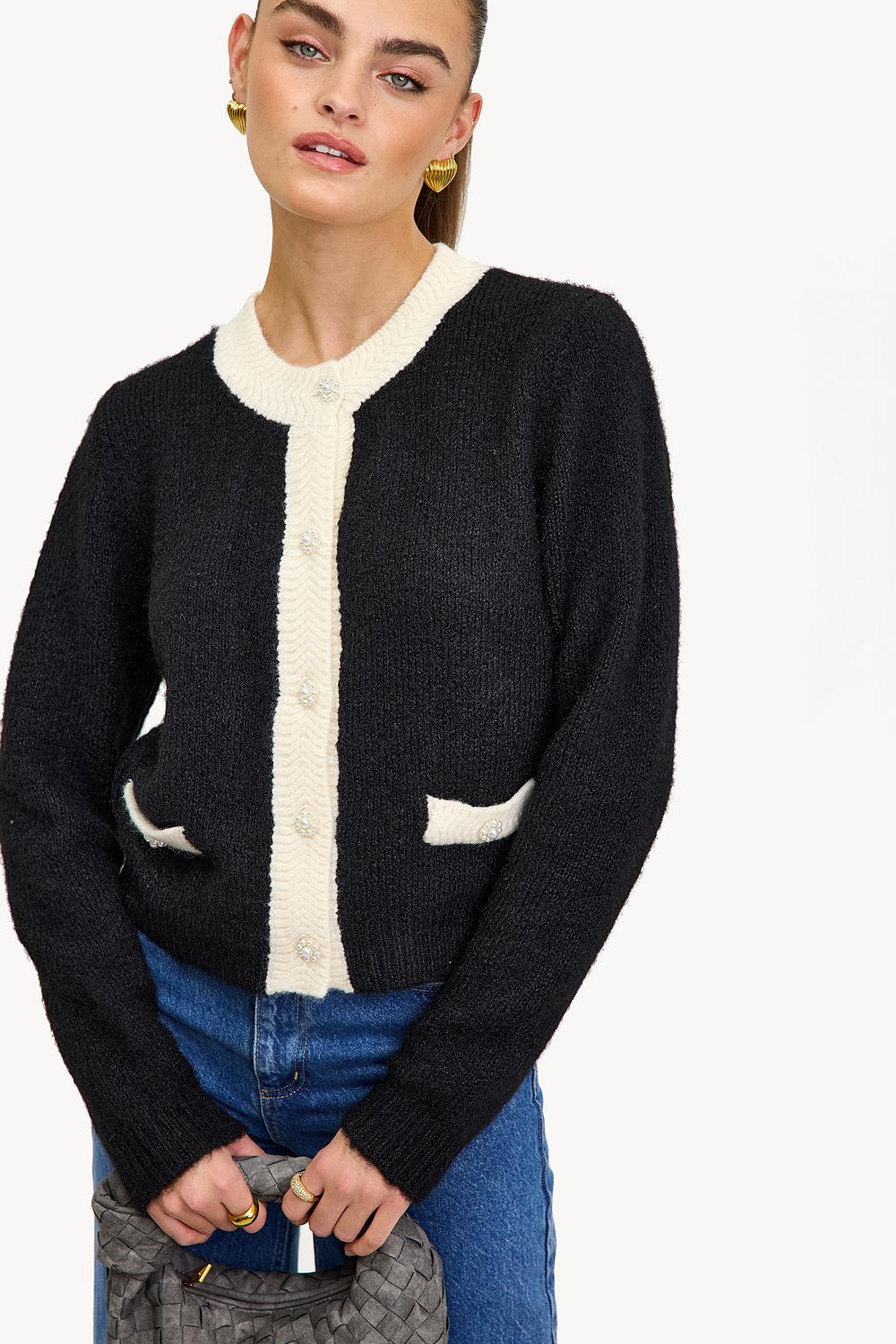 Cardigan noir